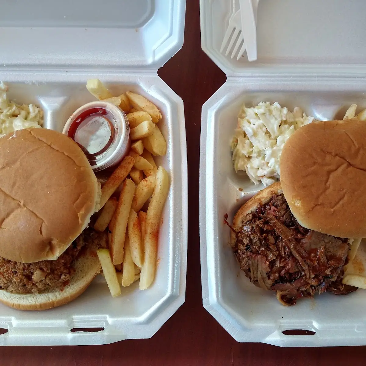 Pulled Pork Sandwich Platter
