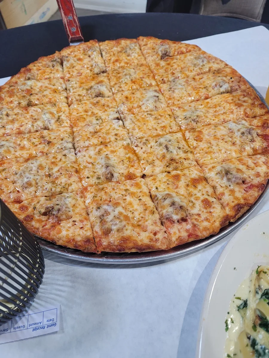 Lamb Sausage Pizza