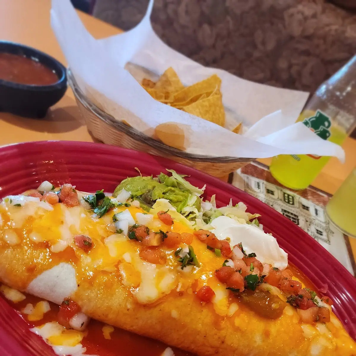 One Enchilada One Taco
