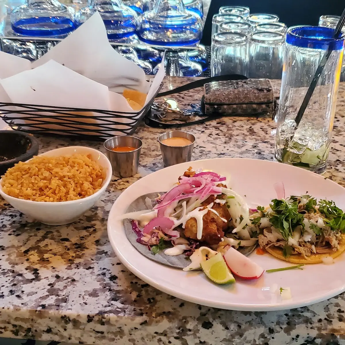 Baja Battered Fish Taco