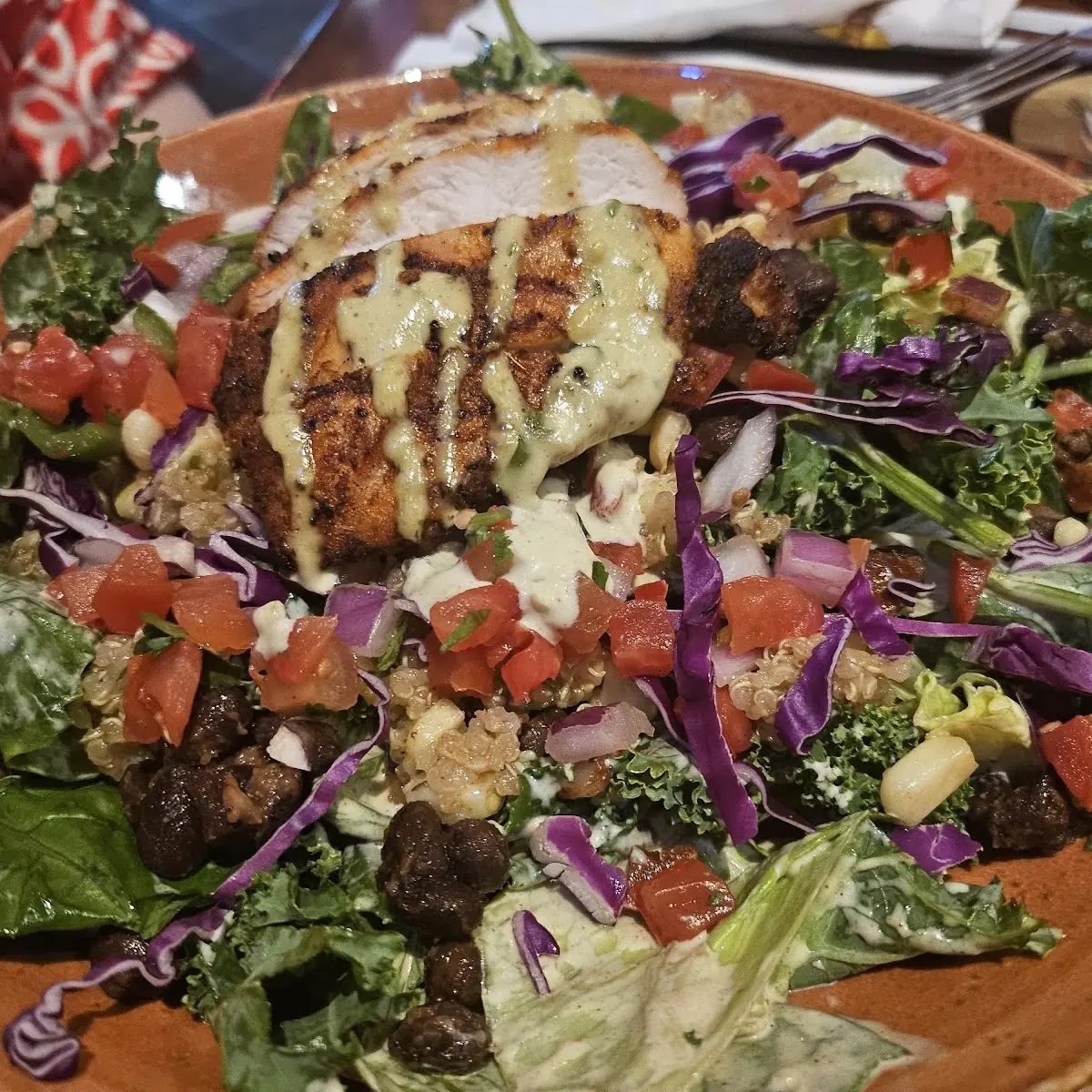 Grilled Chicken Caesar Salad