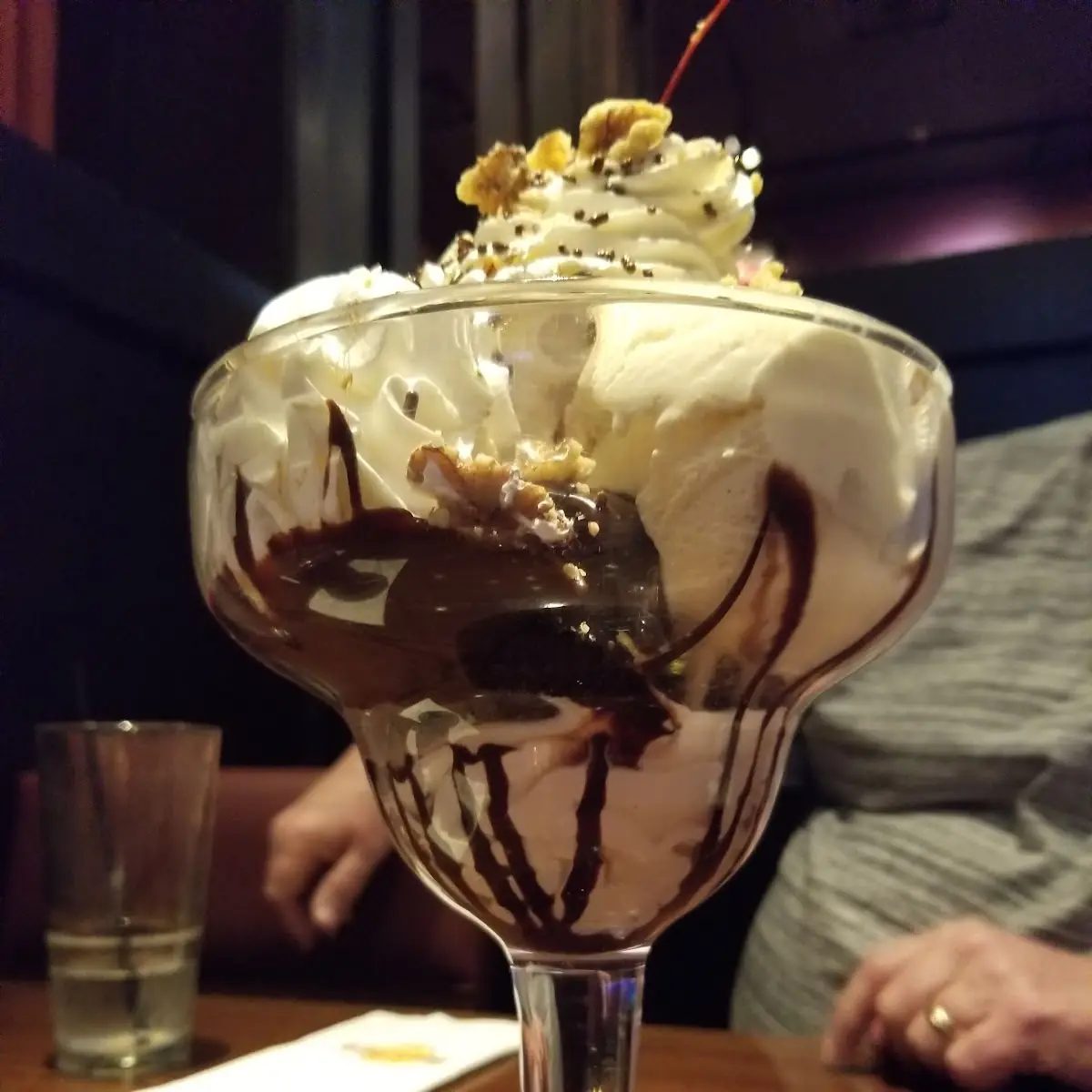 Hot Fudge Brownie Sundae