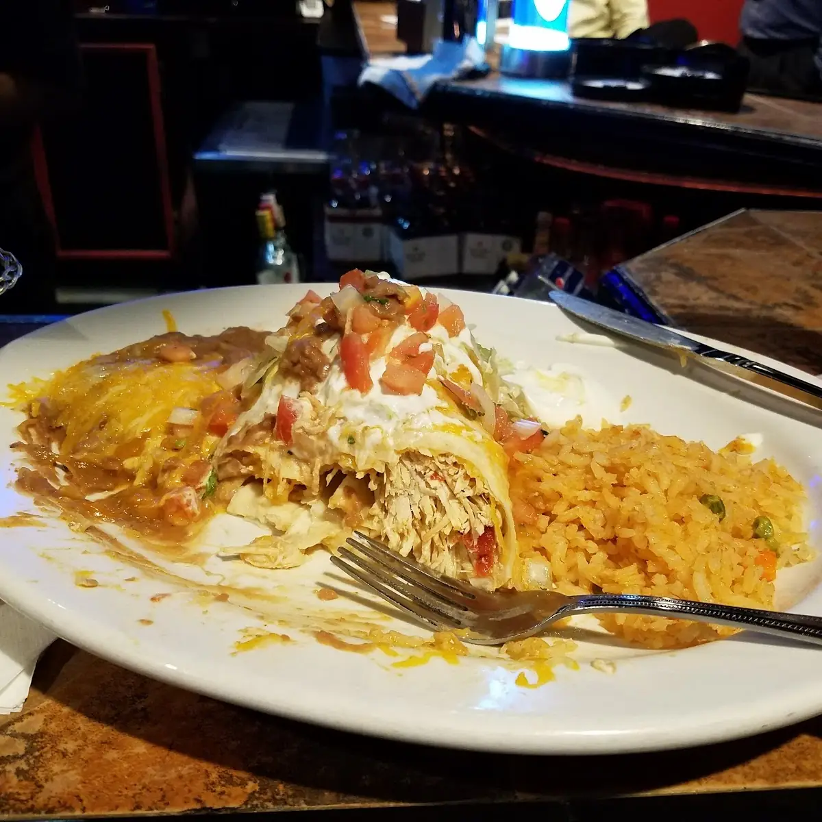 Chicken Burrito