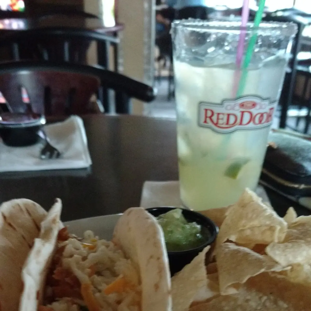 The Red Door Sampler Chips & Salsa