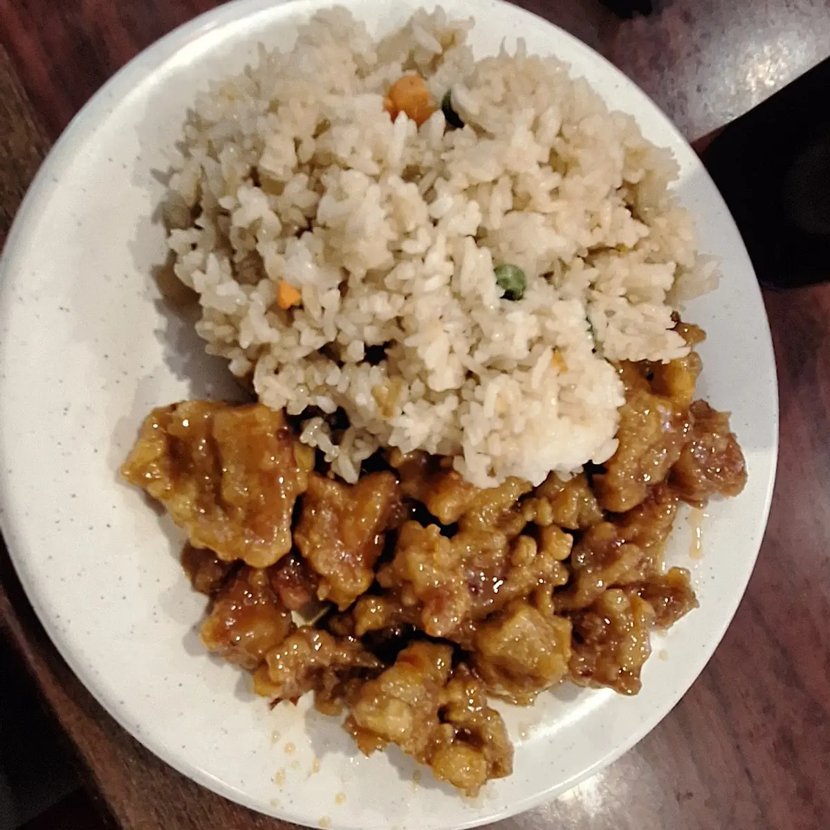 Orange Chicken and Rice
