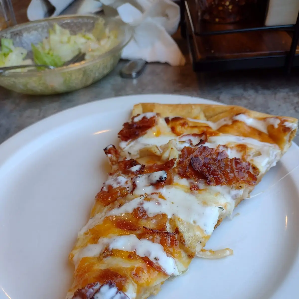 Chicken Bacon Ranch Pizza