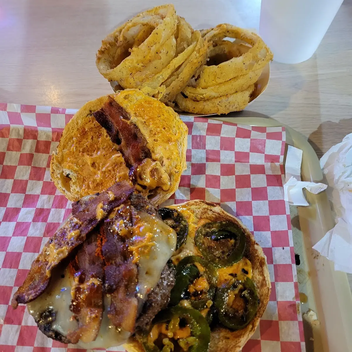 The Flamethrower Burger