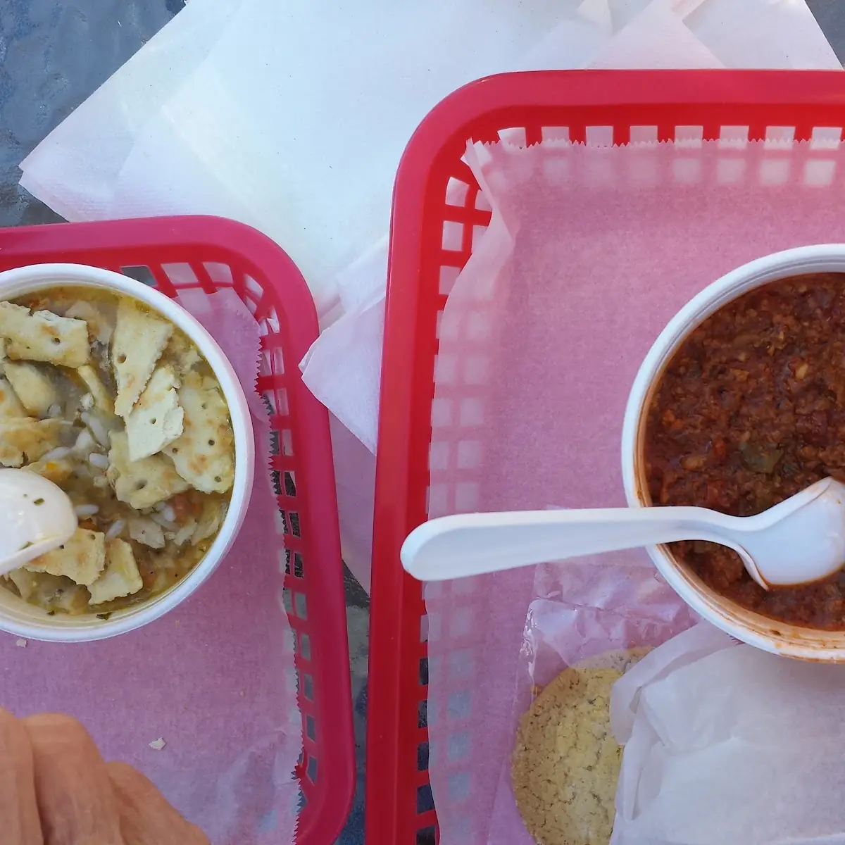 Chicken & Rice Soup & Picadillo