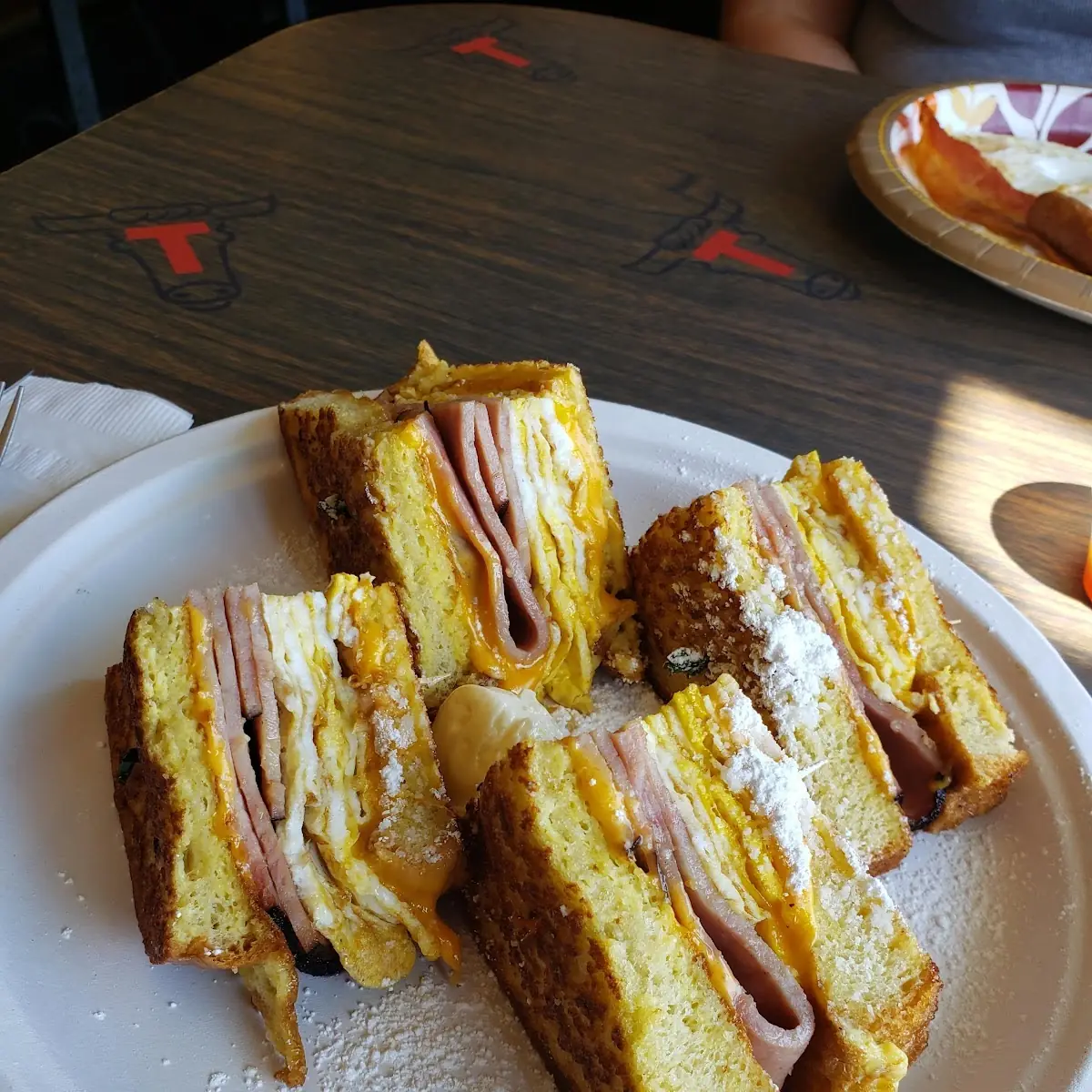 French Toast Grilled Ham