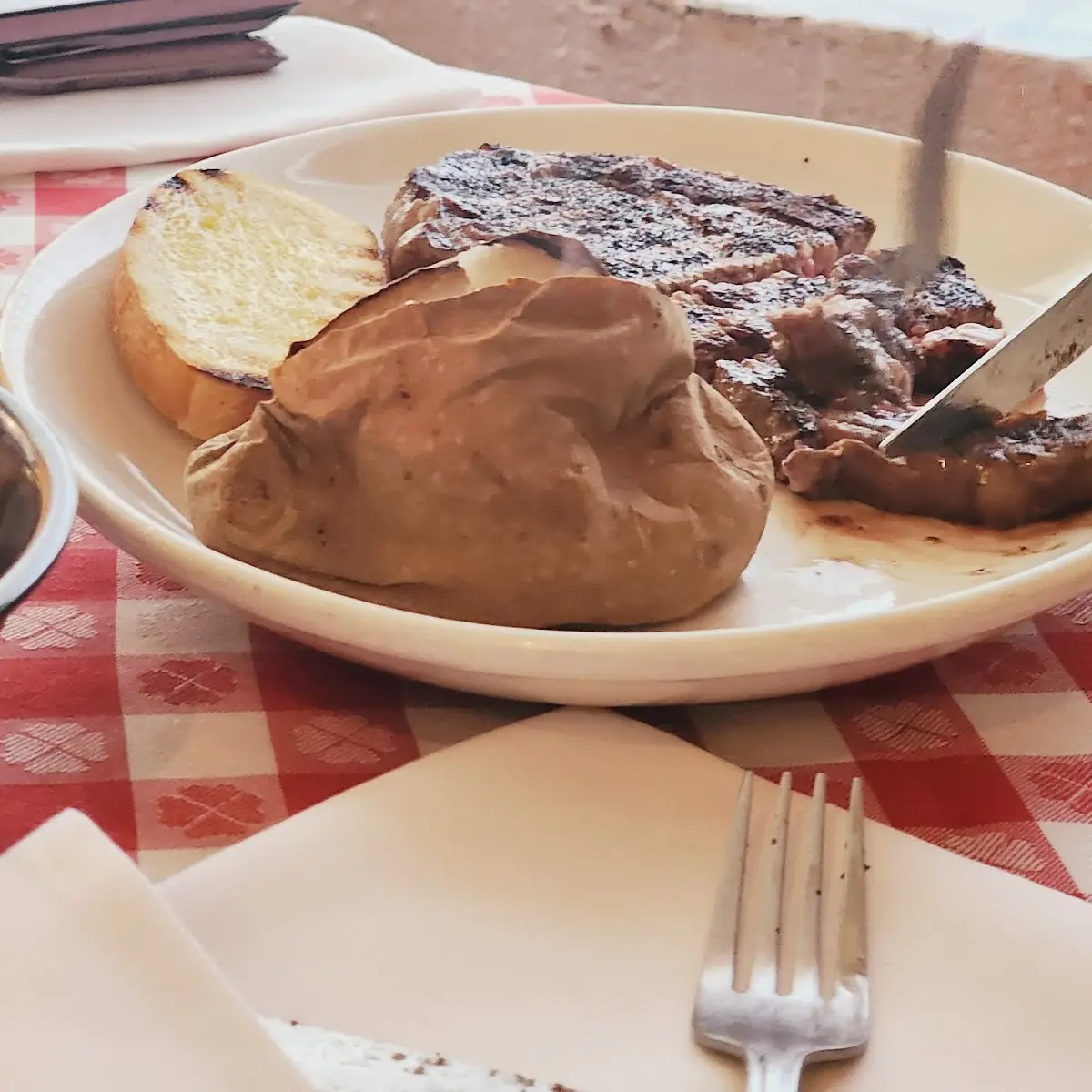 Ribeye Steak and Baked Potato