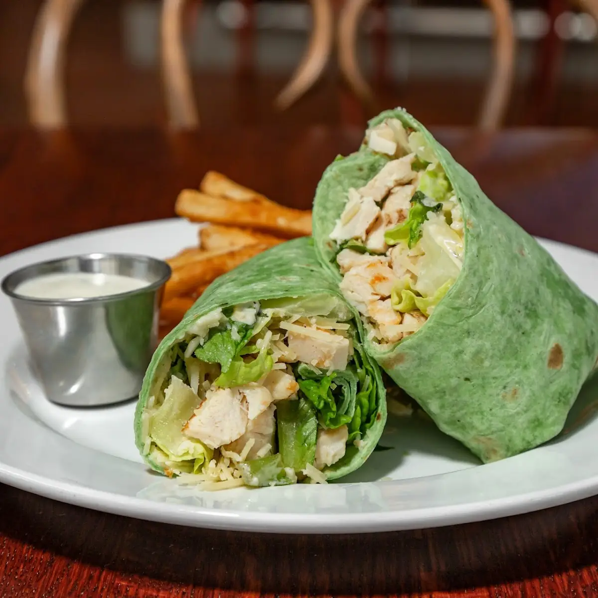 Chicken Caesar Wrap Crispy