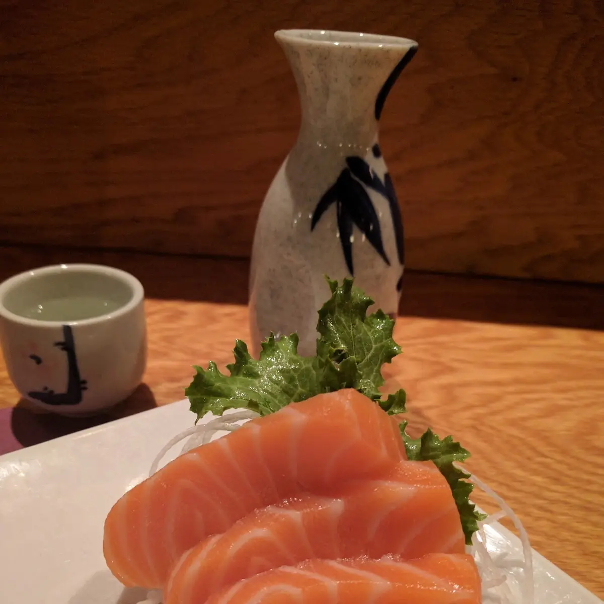Salmon Sashimi W. Jalapeño