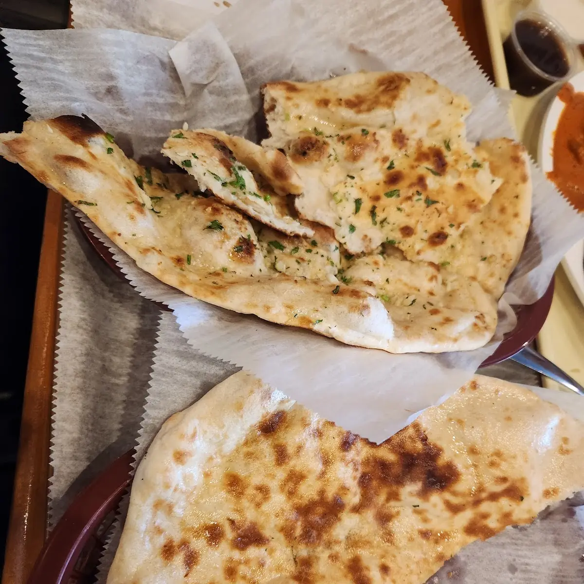 Naan and Garlic Naan