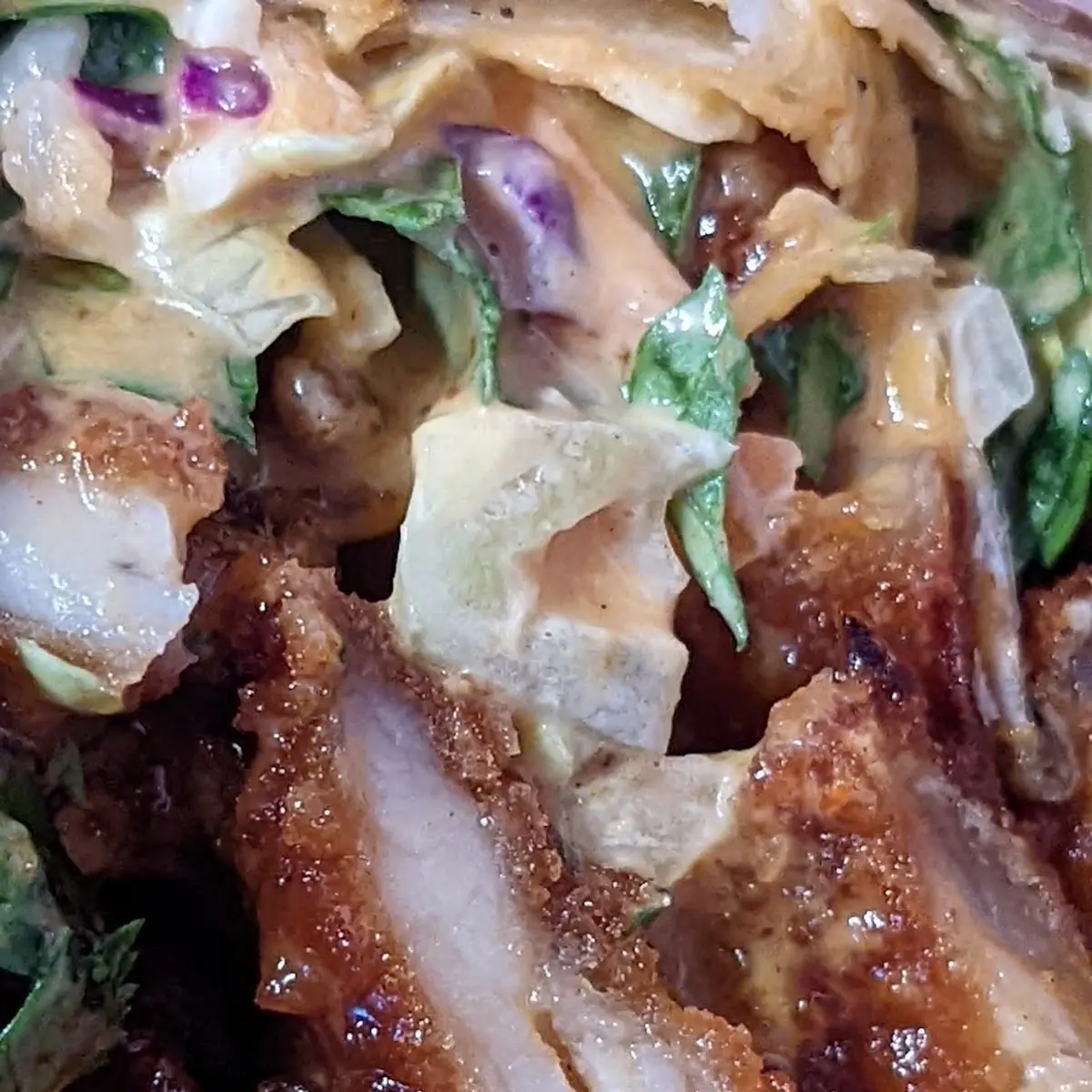 Crispy Chicken Burrito