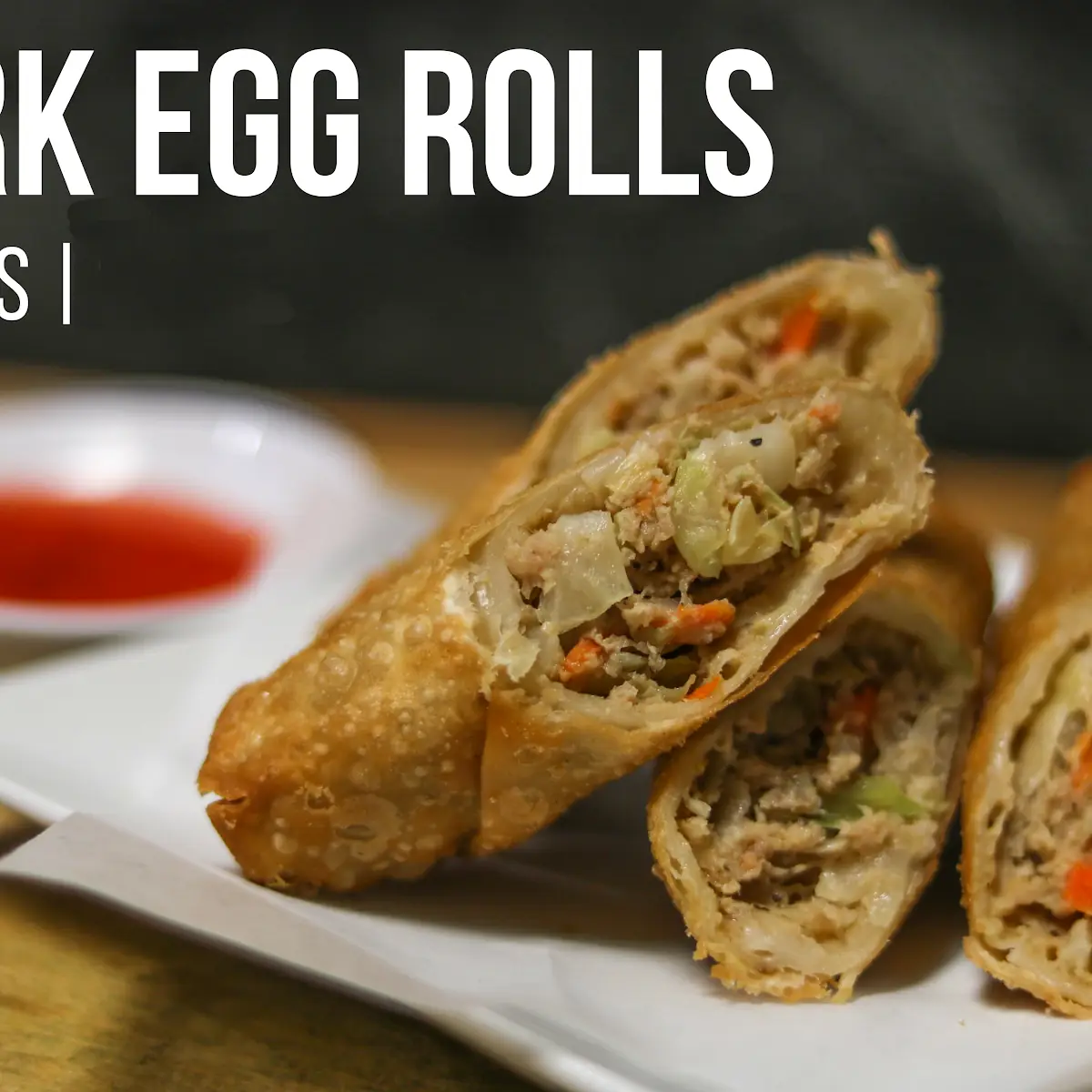 Egg Rolls Pork 2 pcs