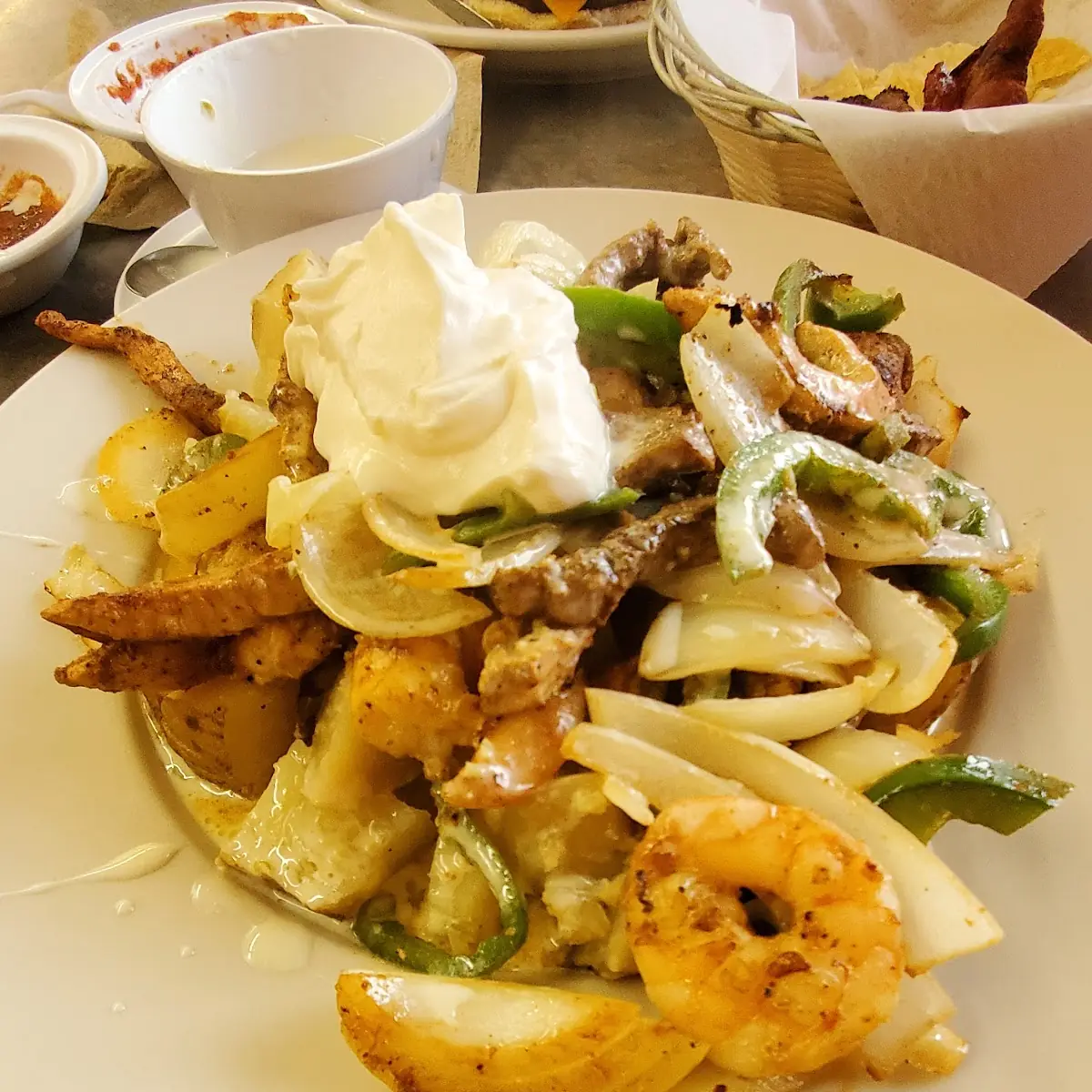 Fajita Baked Potato