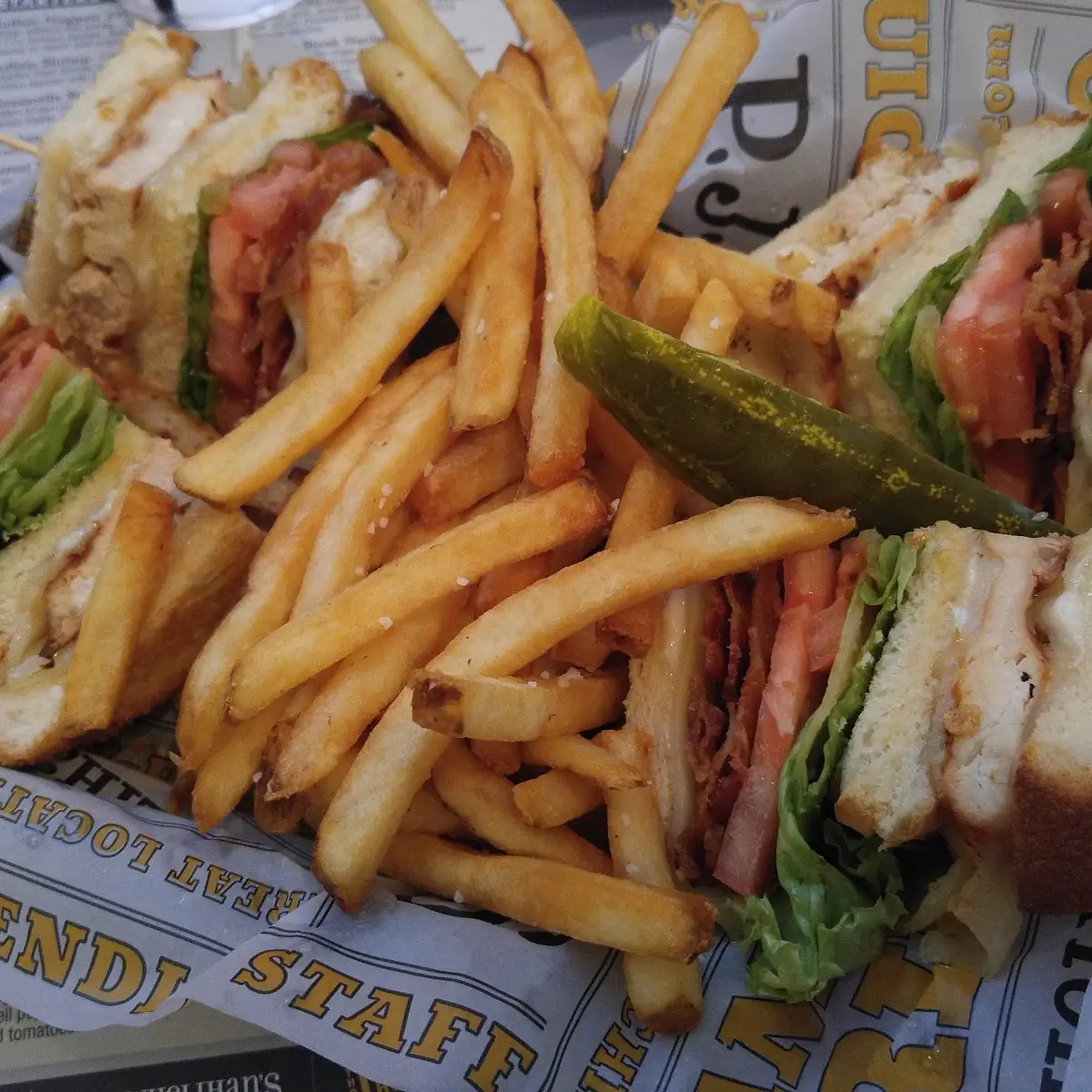 Grill Chicken Club