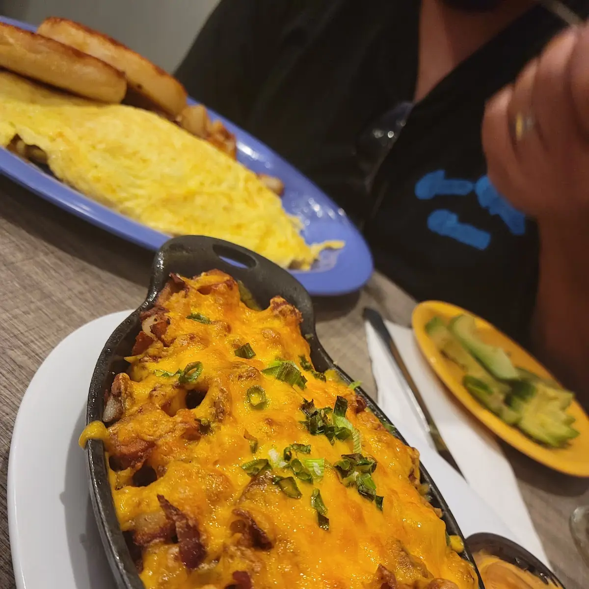 Loaded Home Fries with Cheese