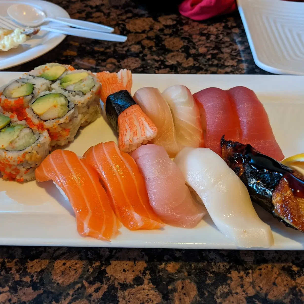 Dragon Roll California Roll