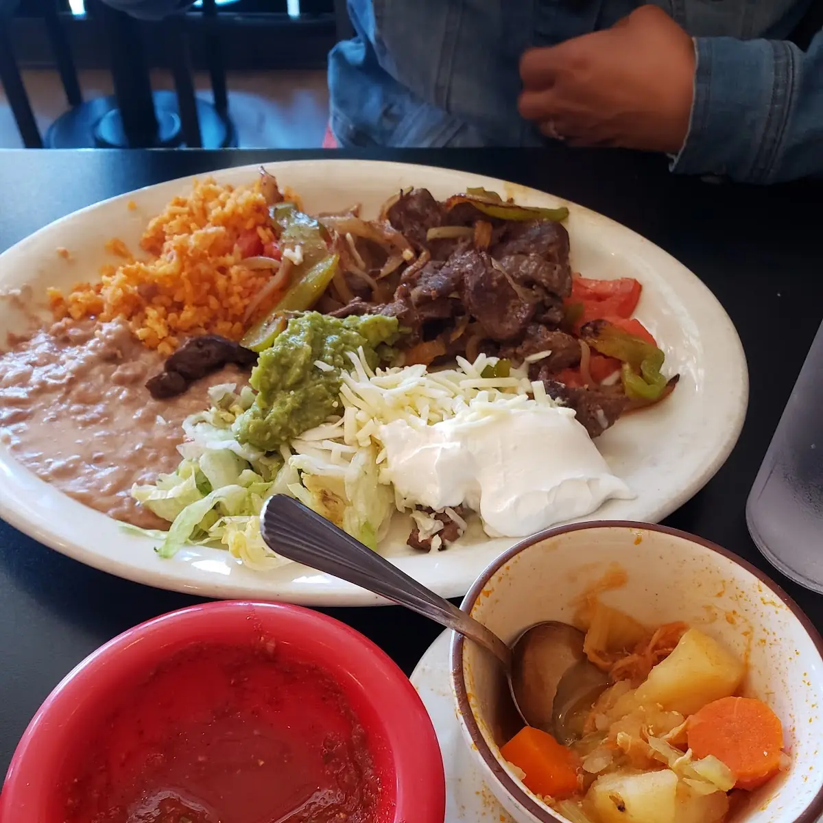 Steak Fajitas Plate