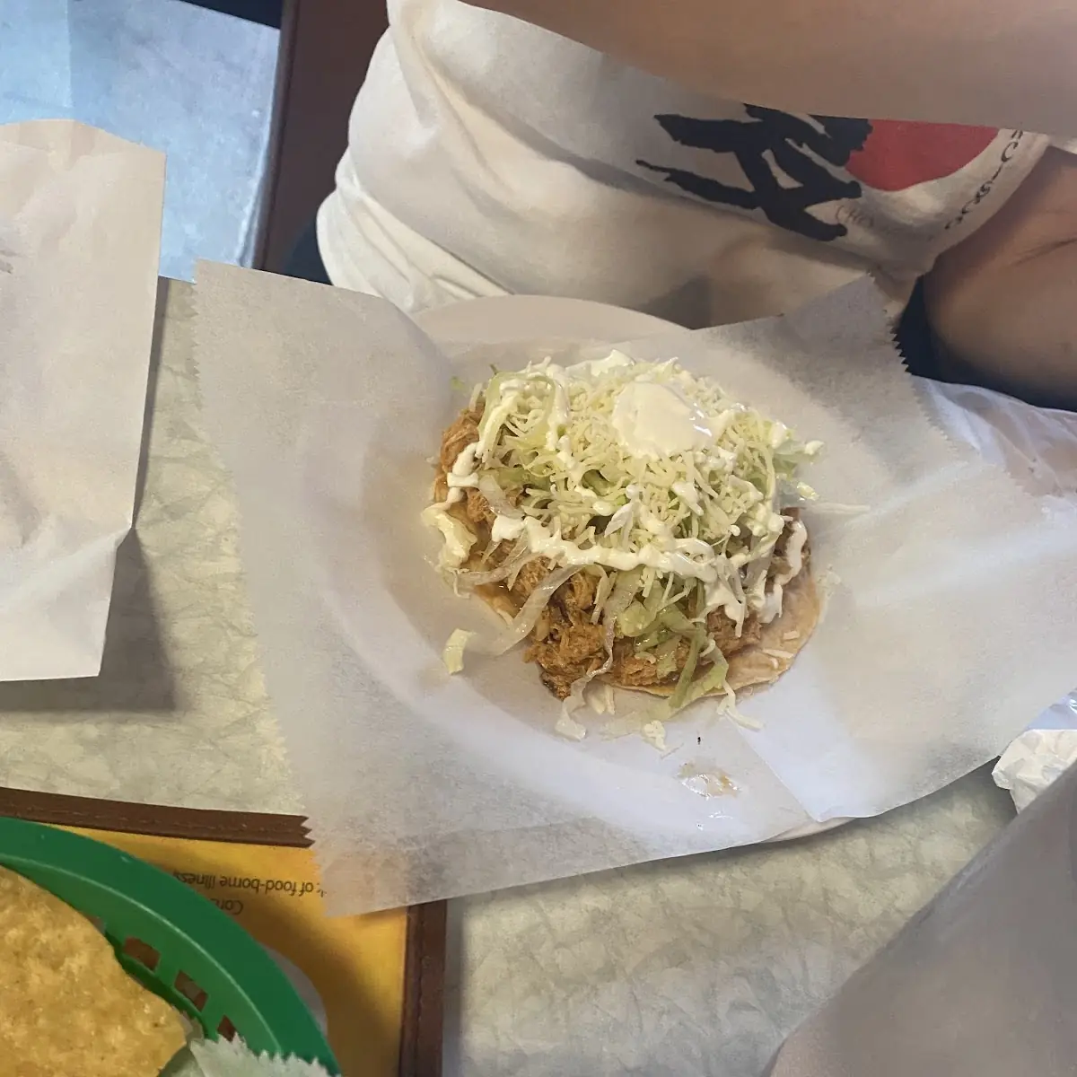 Chicken Tostada
