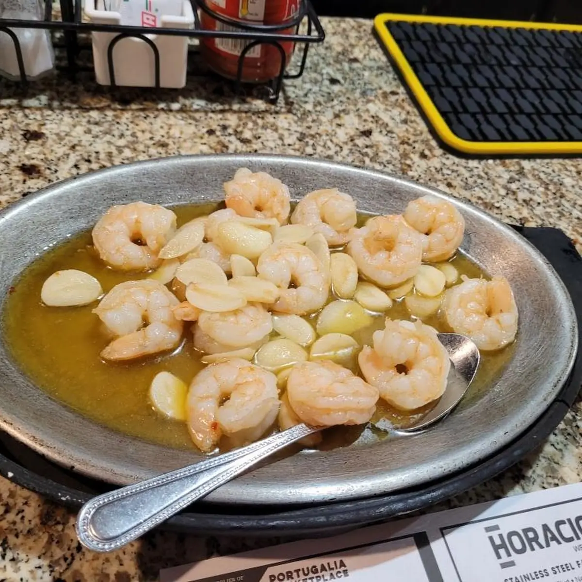 Shrimp in Garlic Sauce