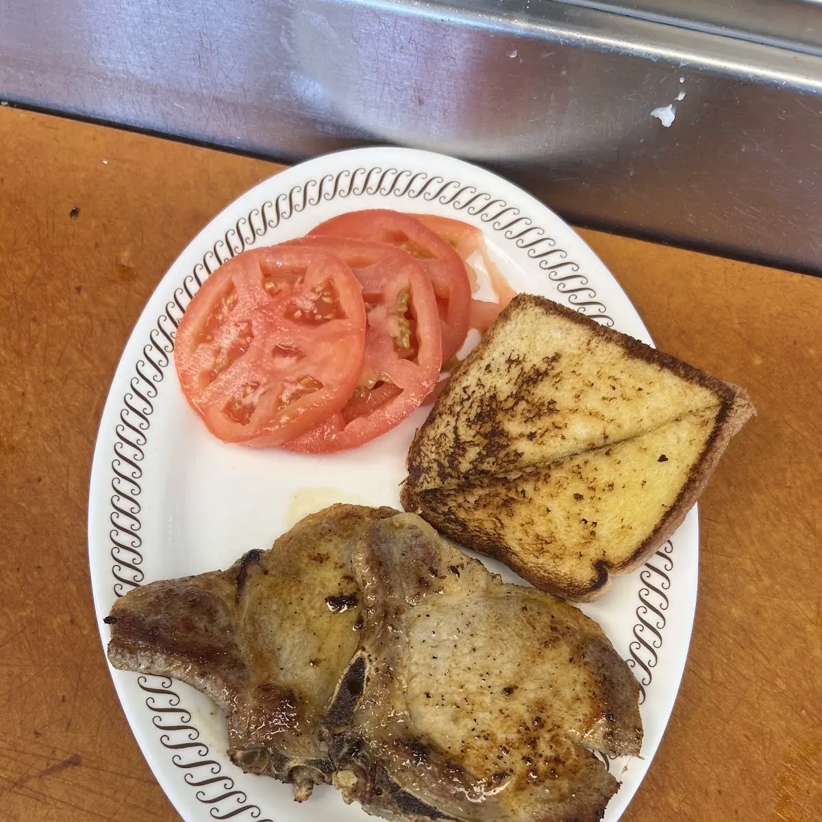 Pork Chop Dinner