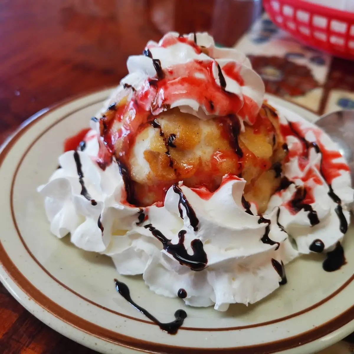 Deep-Fried Ice Cream