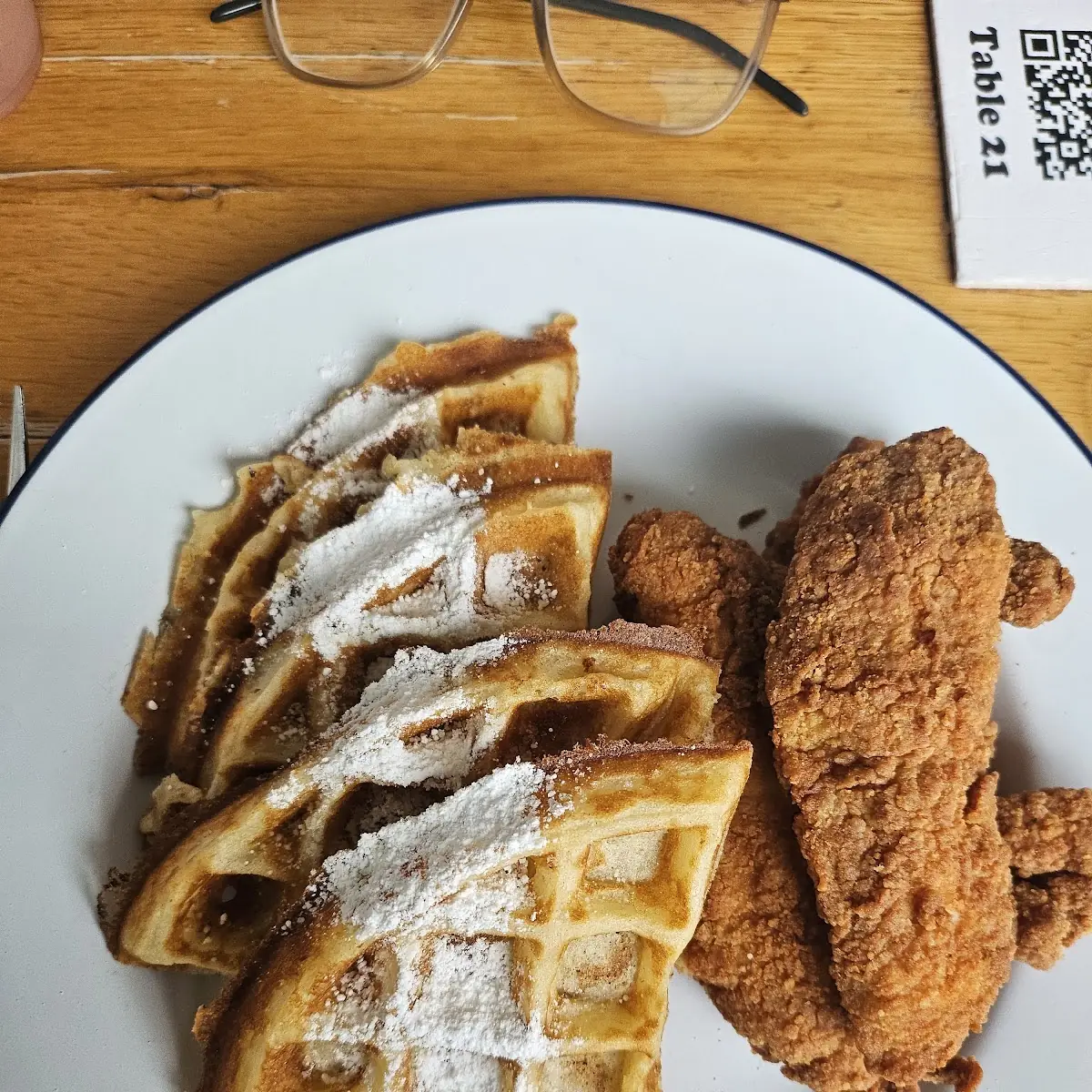 Lemon Poppy Sweet Chick Waffle