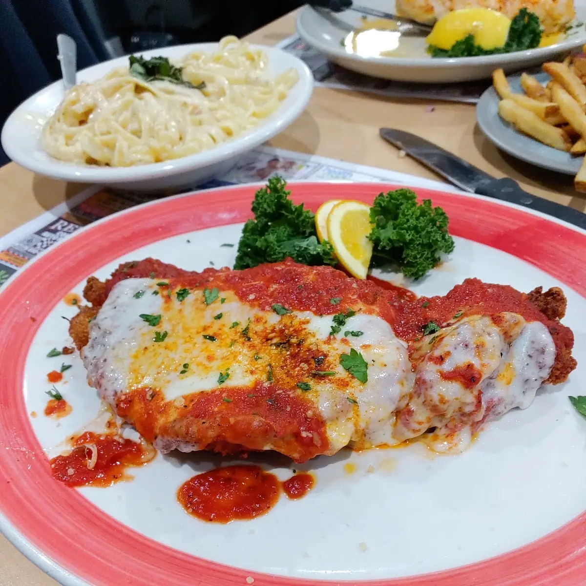 Chicken Parmigiana