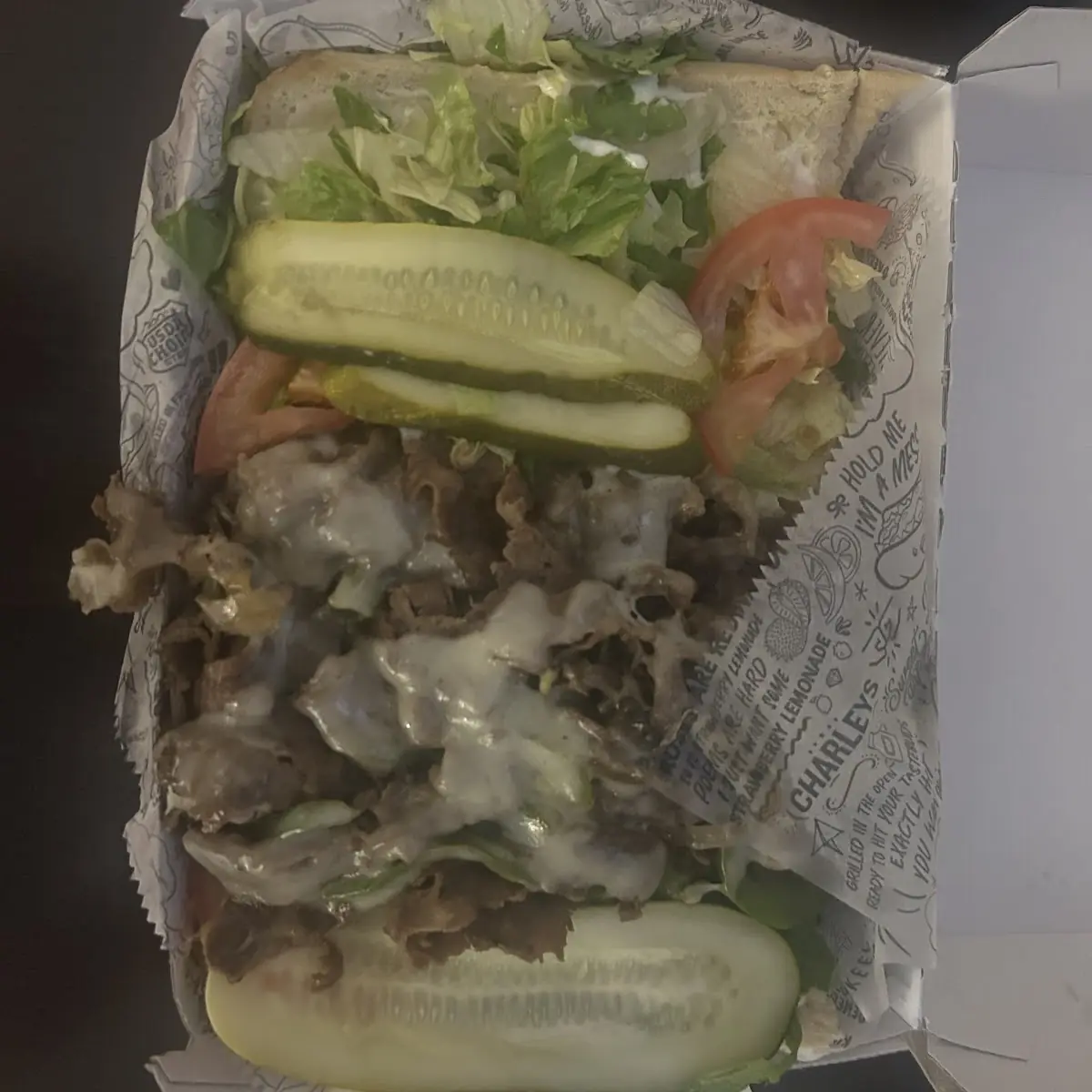 Philly Cheese Steak Sandwich