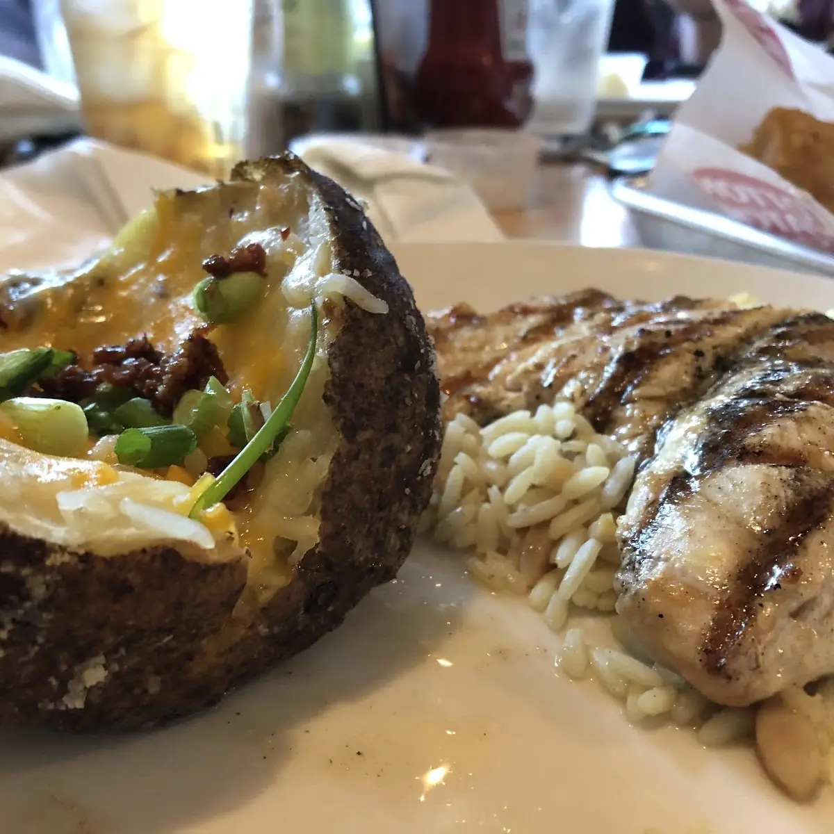 Rib Eye Steak & Shrimp