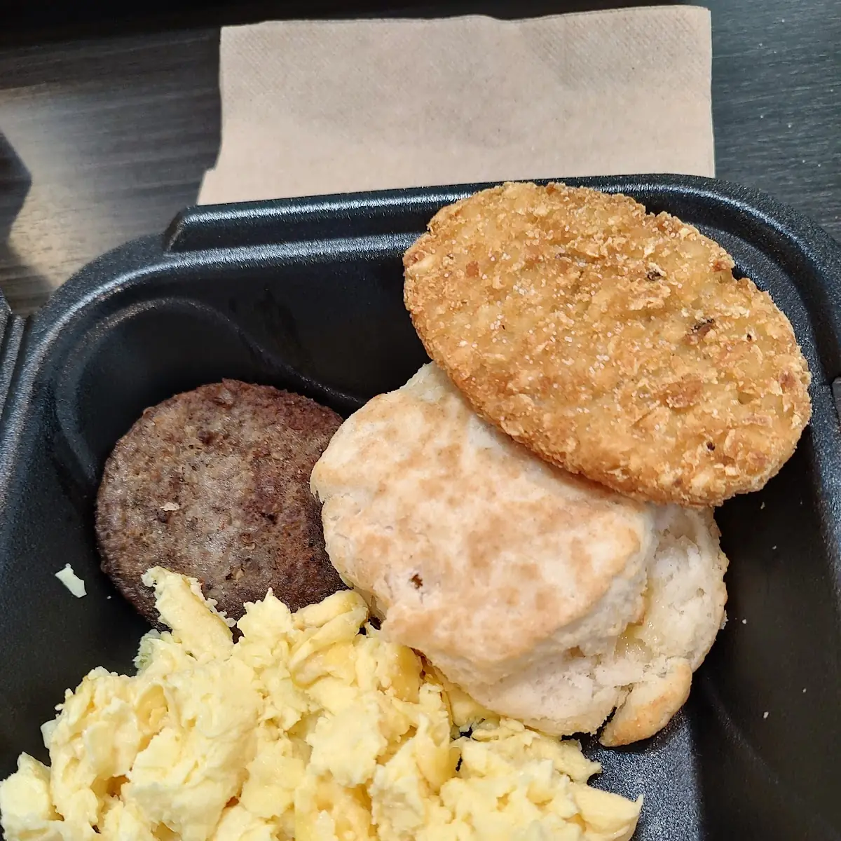 Sausage Platter with Hash Browns