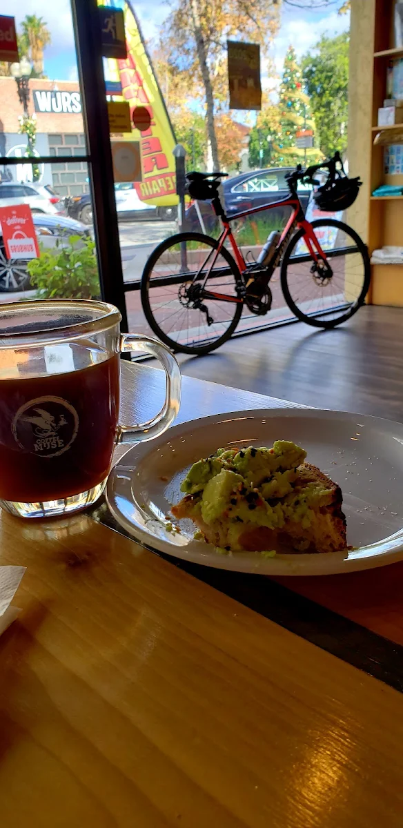 Avocado Toast and Cafe Americano
