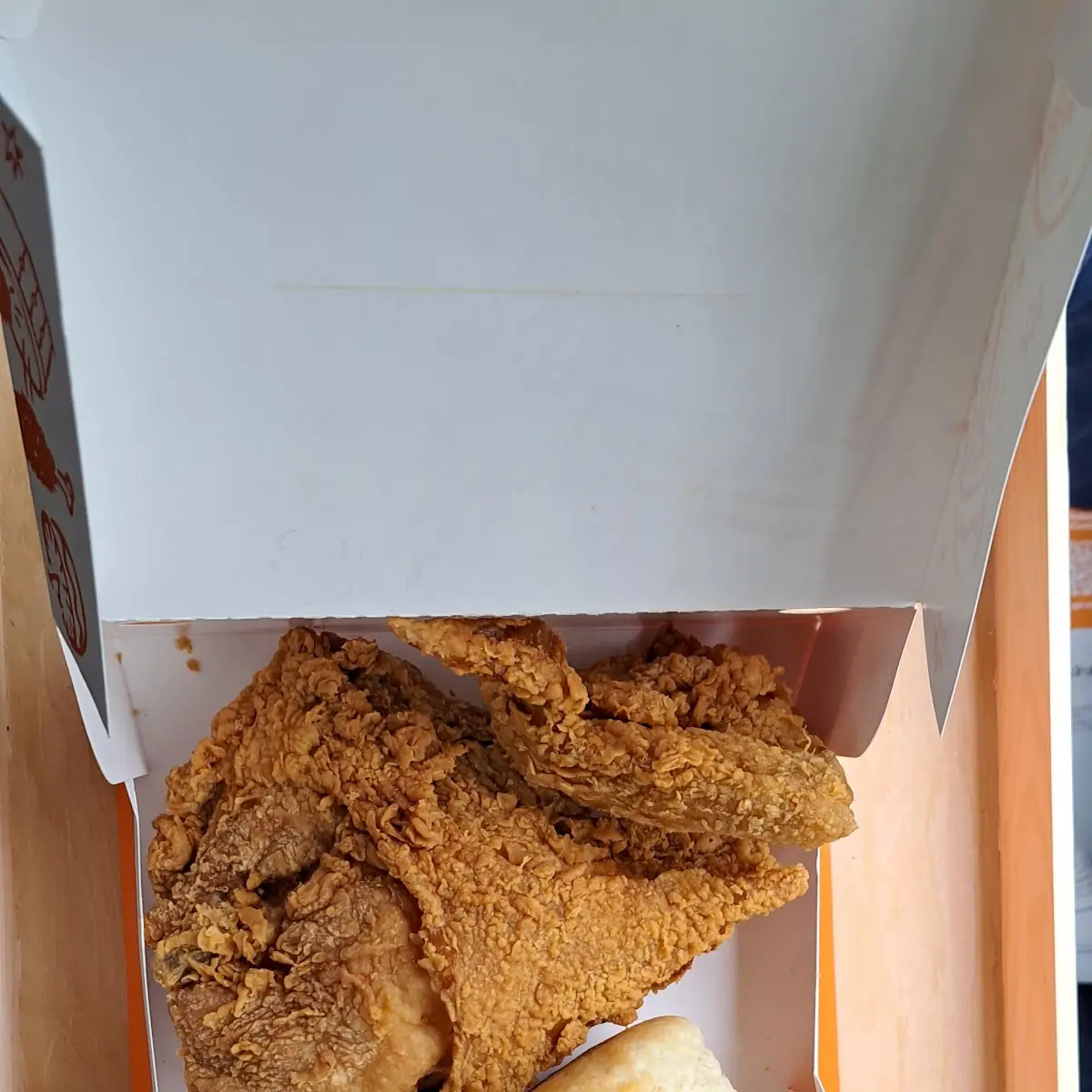 Fried Chicken and Biscuit
