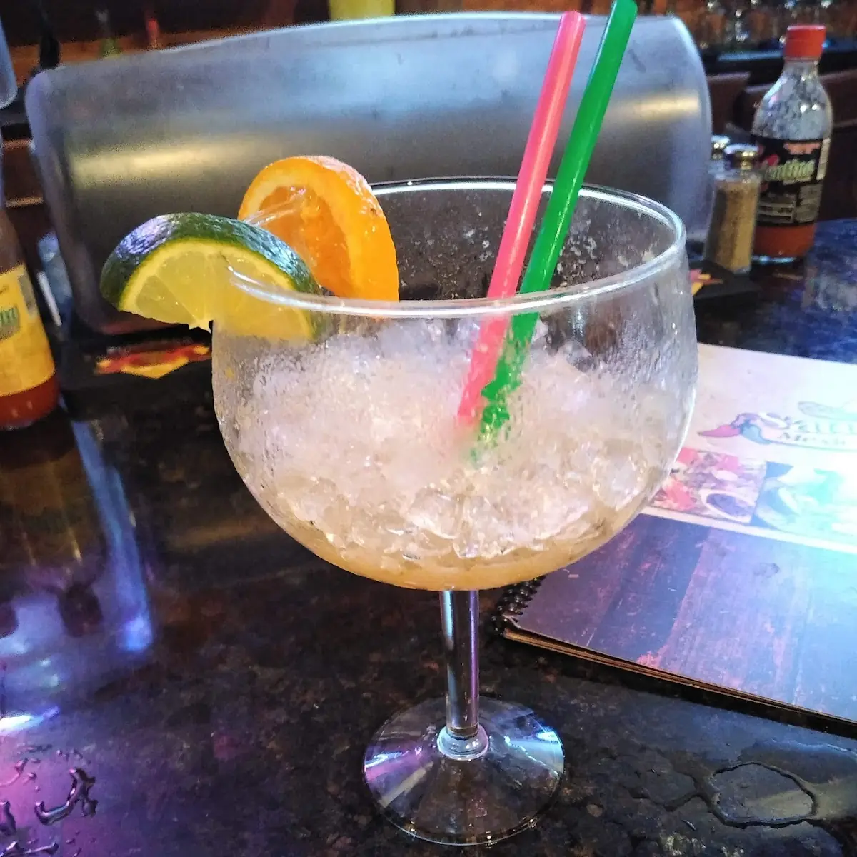 Jumbo Mango Margarita on the Rocks