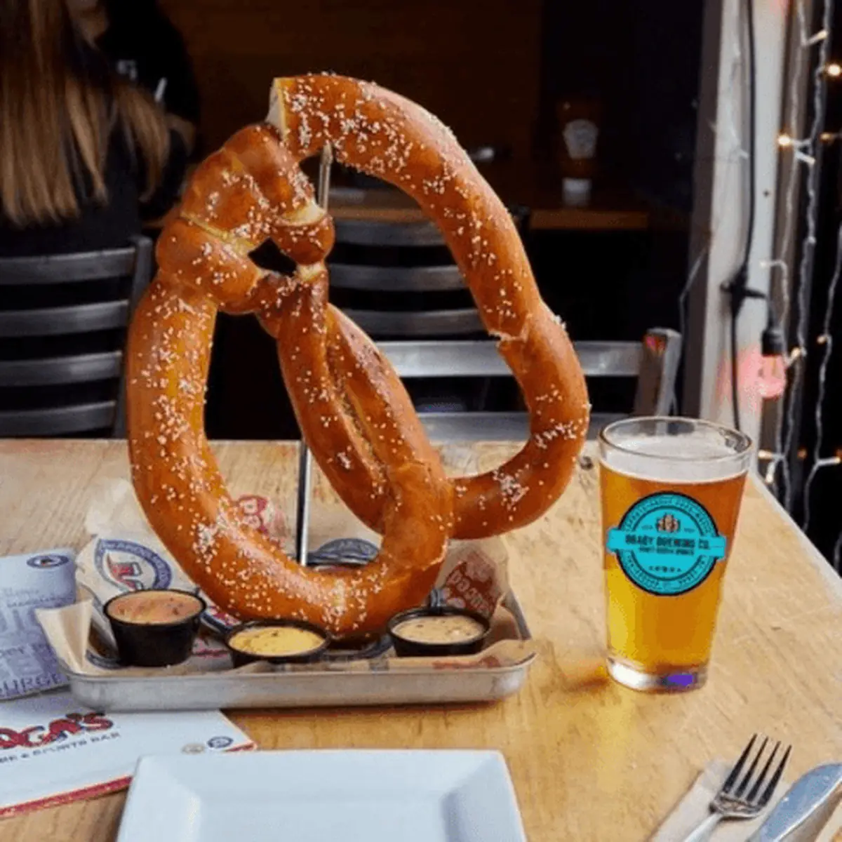 Omi's Big Bravarian Soft Pretzel