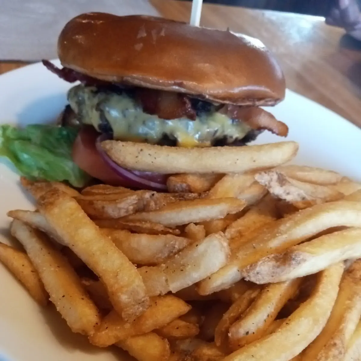 Bourbon Street Mushroom Swiss Burger