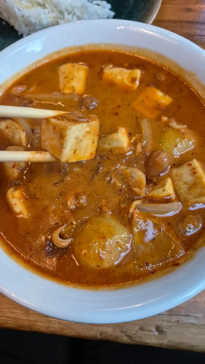 Massaman Curry Veggie Tofu, Bang Sue Bar