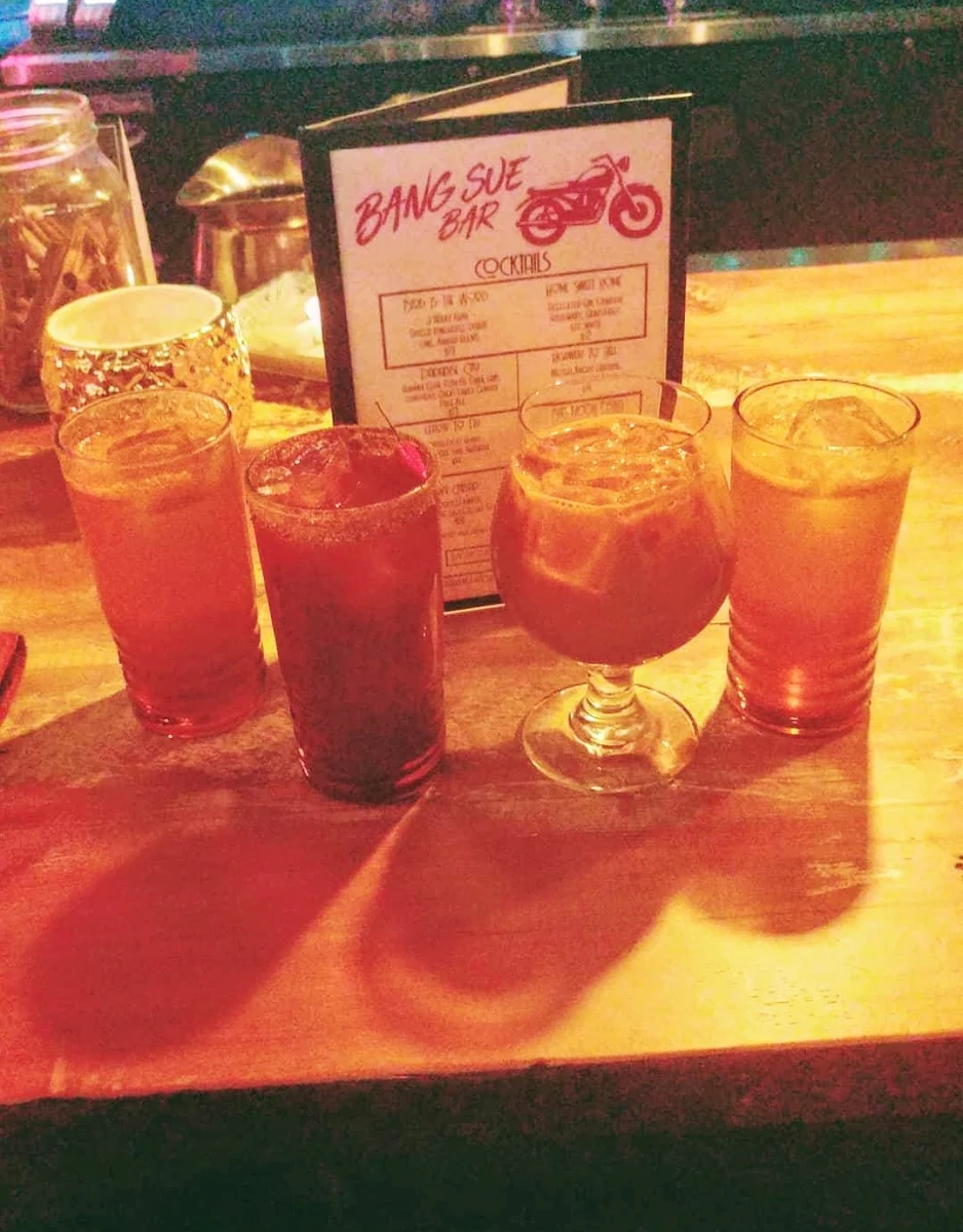 Thai Iced Tea Thai Ceasar & the Golden Age Cocktails, Bang Sue Bar
