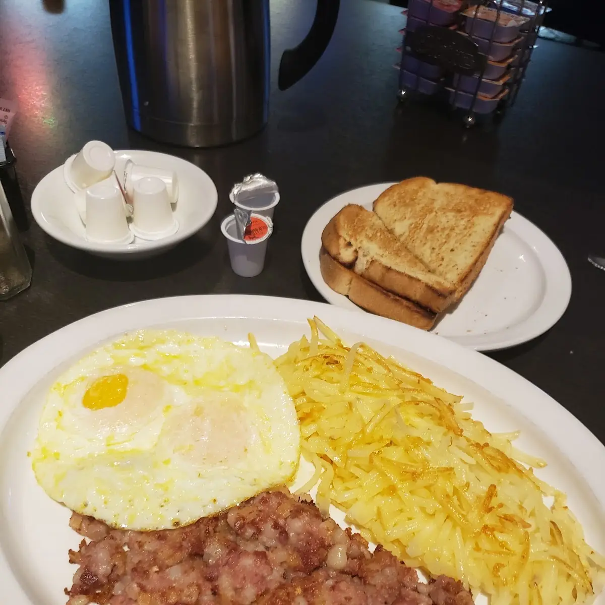 Corned Beef Hash and Eggs