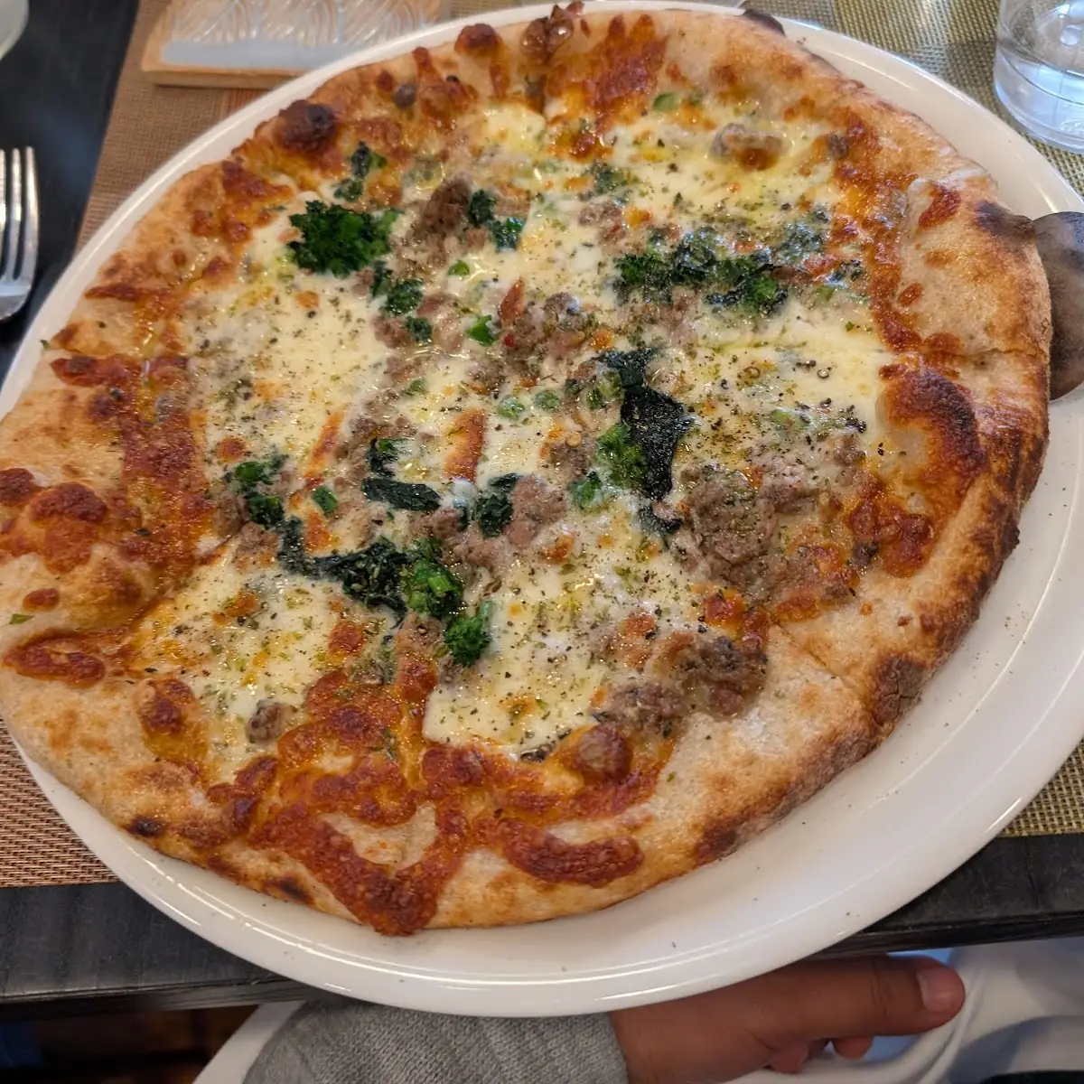 Duck Sausage Pizza