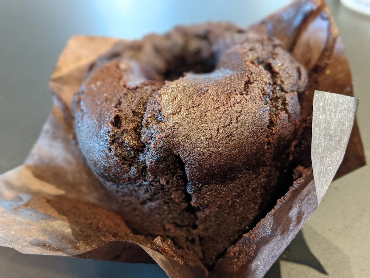 Black Forest Muffin, Good Earth Coffeehouse - Verve, East Village
