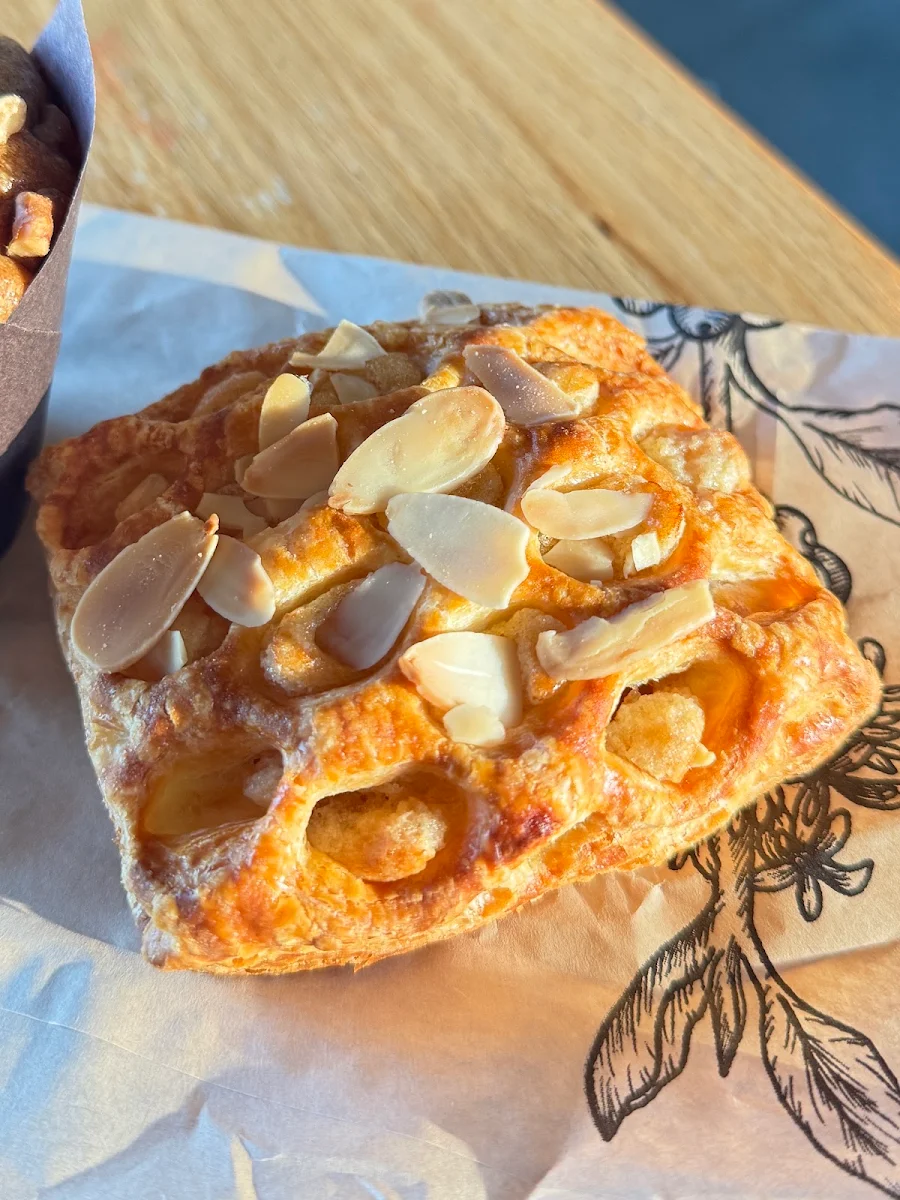Caramel Almond Pastry, Good Earth Coffeehouse - Verve, East Village