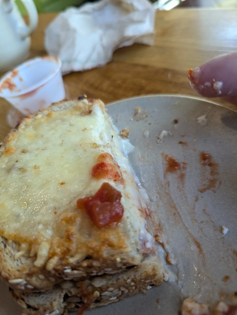 Croque Monsieur, Good Earth Coffeehouse - Verve, East Village