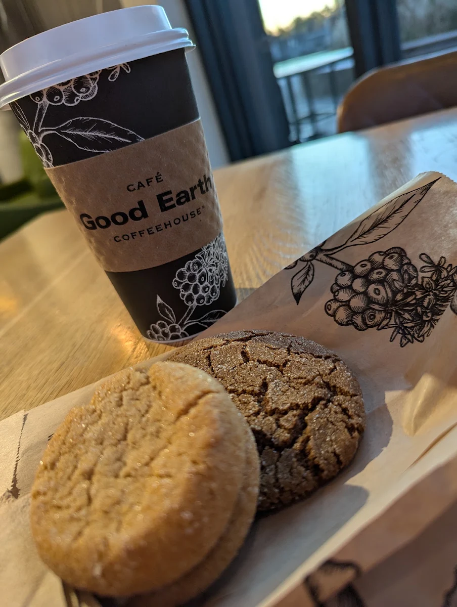 Zingy Ginger Cookie, Good Earth Coffeehouse - Verve, East Village