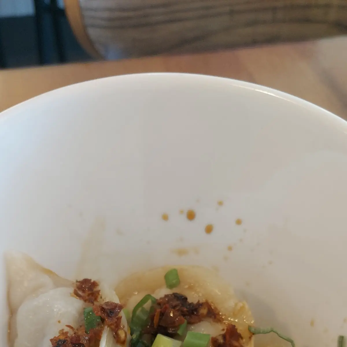 Pork Dumpling in Chili Sauce