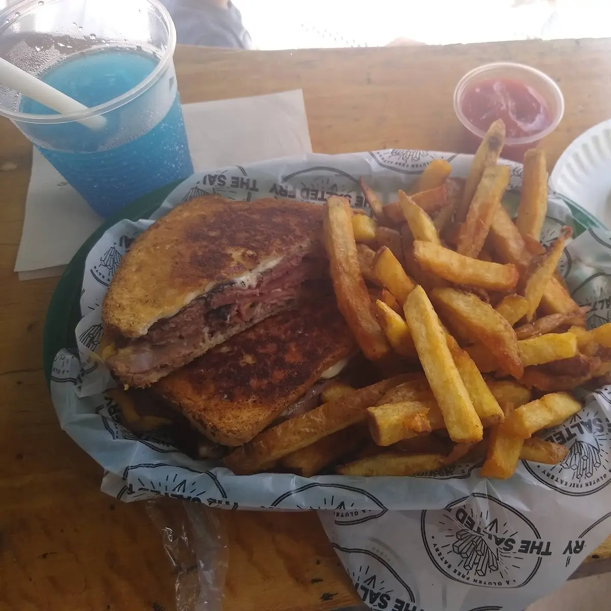 Cheesesteak Panini