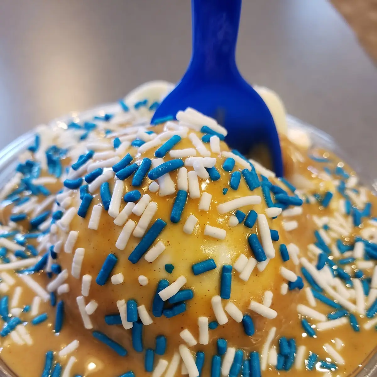 Frozen Custard Peanut Butter & Sprinkles
