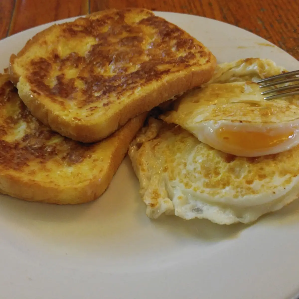 French Toast N Fried Eggs